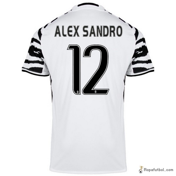 Camiseta Juventus Replica Tercera Ropa Alex Sangro 2016/17 Blanco